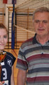Josip Klein, predsjednik OSVŽ i Melanija Gradečak, kapetanica ŽOK Ivanec